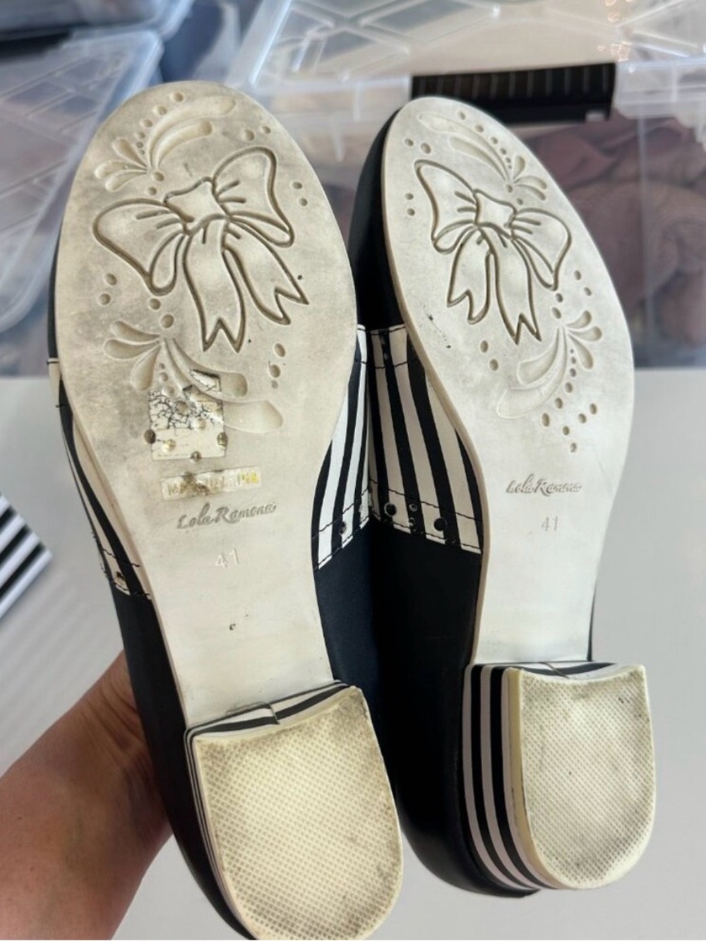 Lola Ramona Retro Style Shoes Adorable Size 41 (Roughly size 10) - Picture 4 of 6